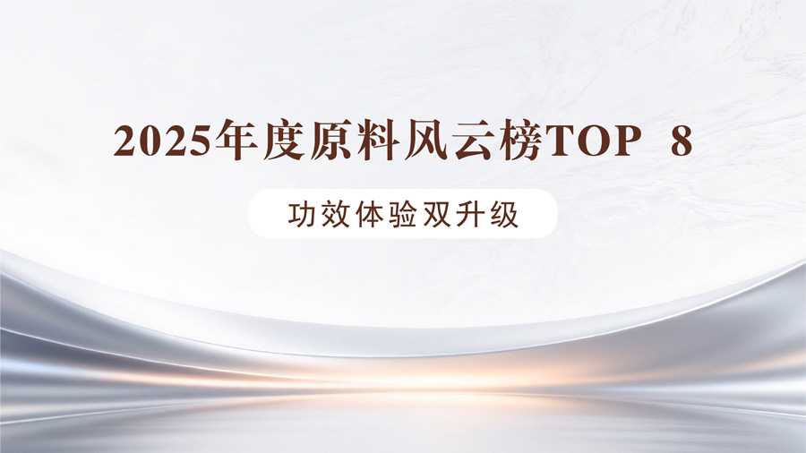 骋志精选 | 2025年度原料风云榜TOP 8（上）